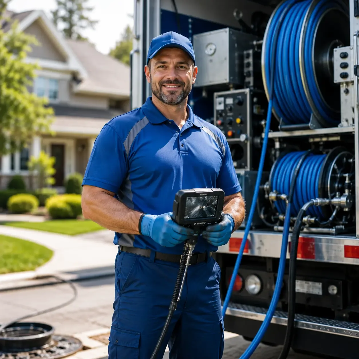 Local outdoor drain cleaning specialists in Haskell, NJ